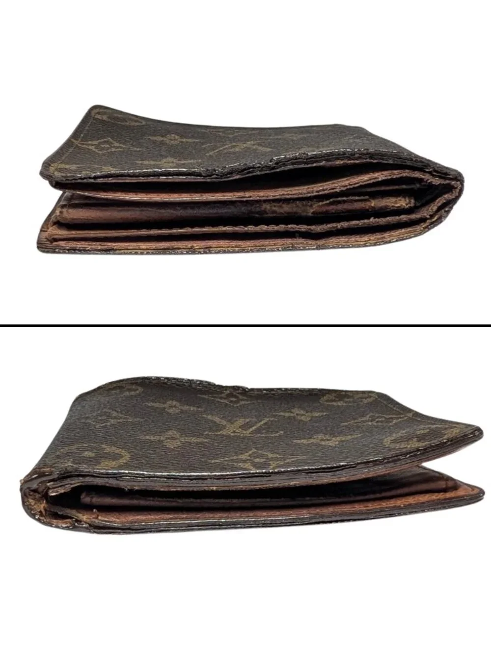 Louis Vuitton Monogram Coated Canvas Marco Men's Bi-Fold Wallet CAO994 READ
